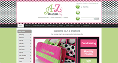 Desktop Screenshot of a-zcreations.ca